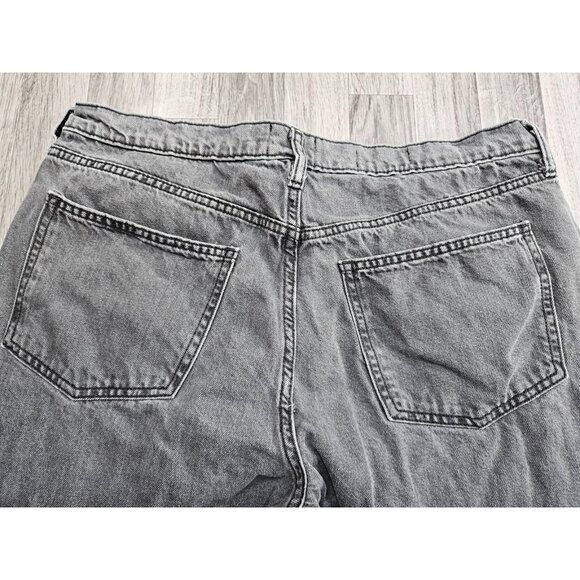 (3/$35) Universal Thread Jeans Womens 14/32R Gray Denim Boyfriend 100% Cotton - Picture 3 of 11
